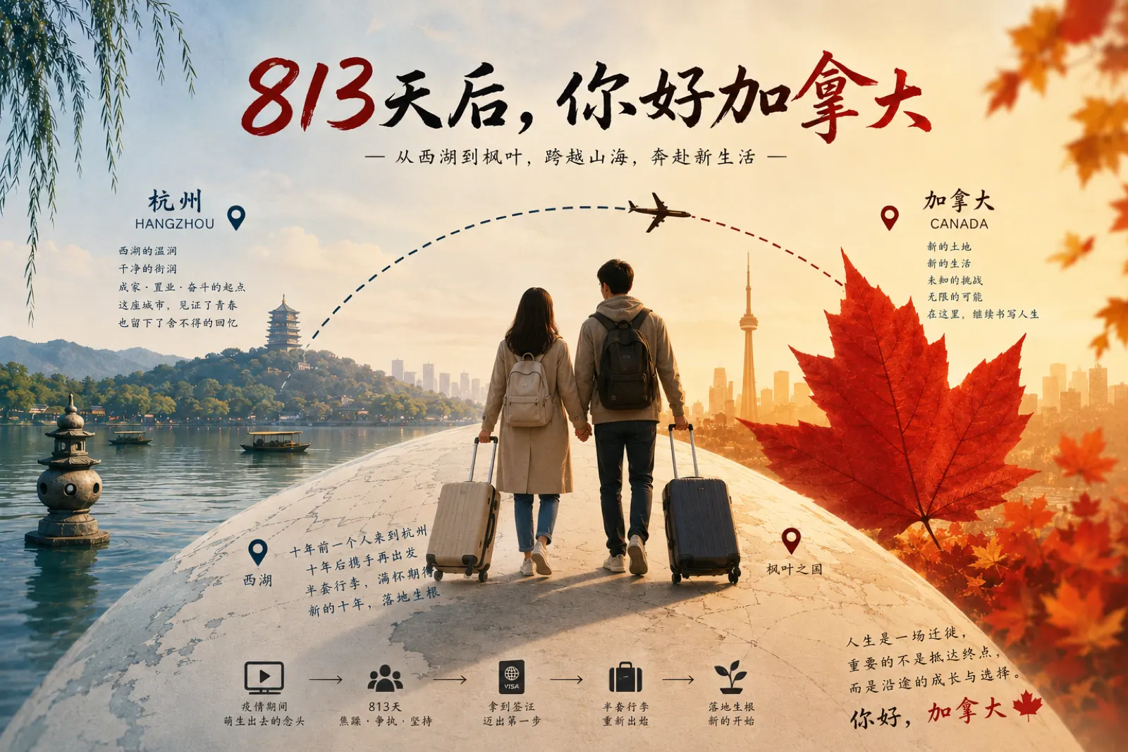 813天后，你好加拿大